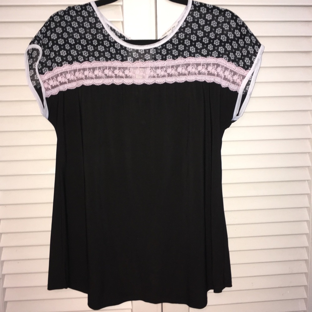 Faith and Joy Cap Sleeved Top